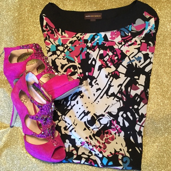 Ladies Designer Top Dana Buchman PRICE FIRM - Picture 5 of 7